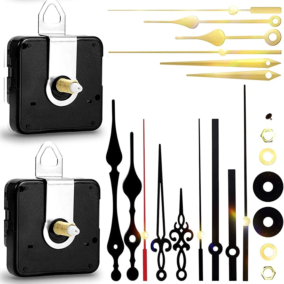 

Детали для настенных часов, детали для замены с матовой поверхностью, детали для самостоятельного ремонта