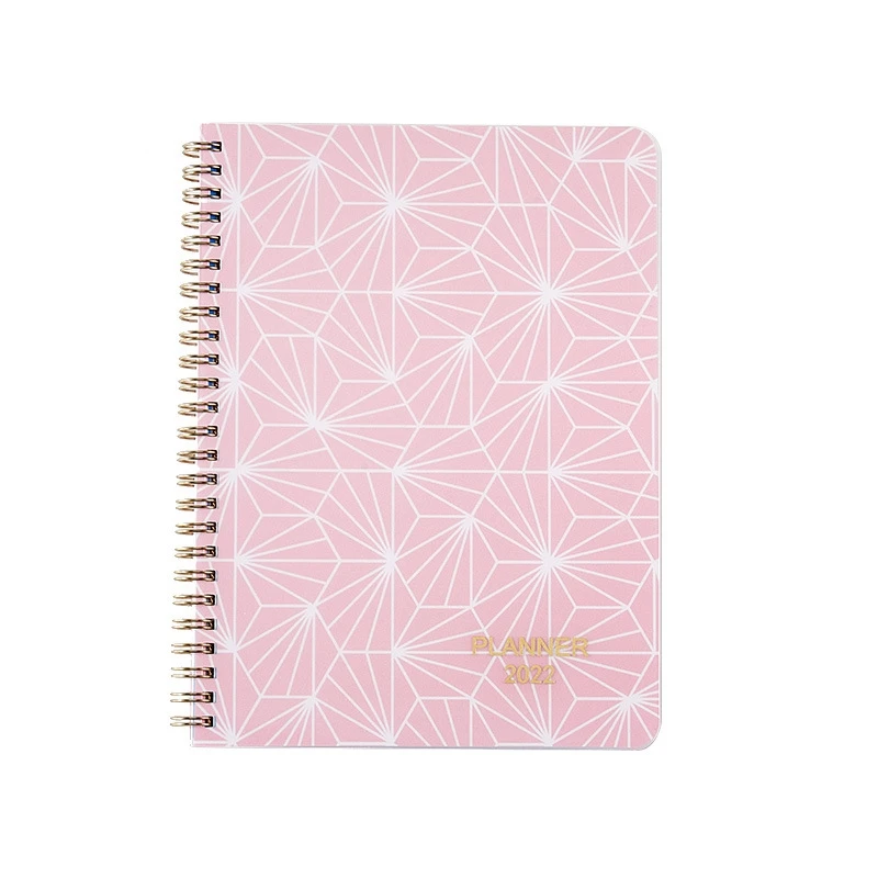 

A5 2022 Planner English Version Schedule Notebook Goal Habit Schedule Coil This Stationery Office School Supplies