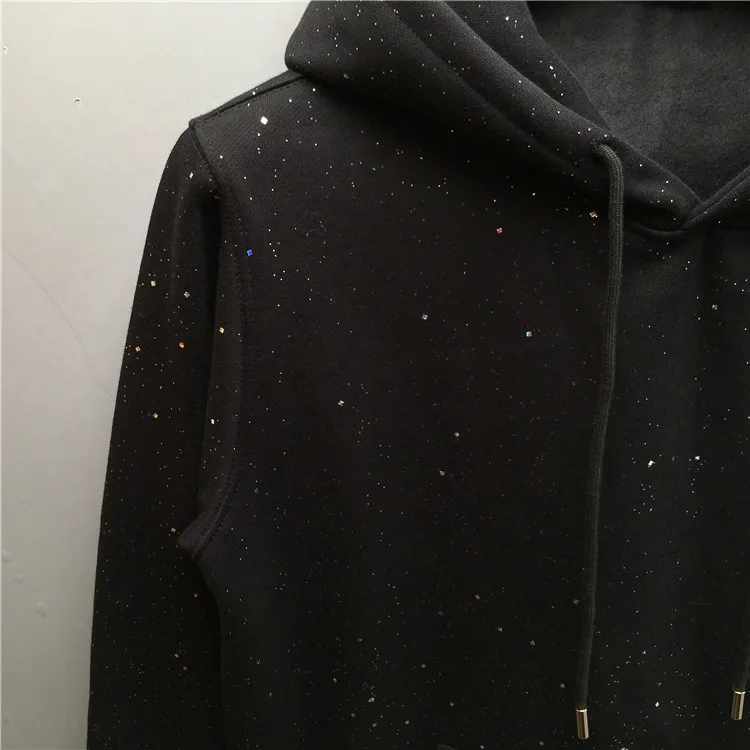 2025 خريف شتاء جديد الغجر الترتر الصوف مقنعين سترة بأكمام طويلة المألوف العصرية الرجال سترة فضفاضة غير رسمية متعددة الاستخدامات