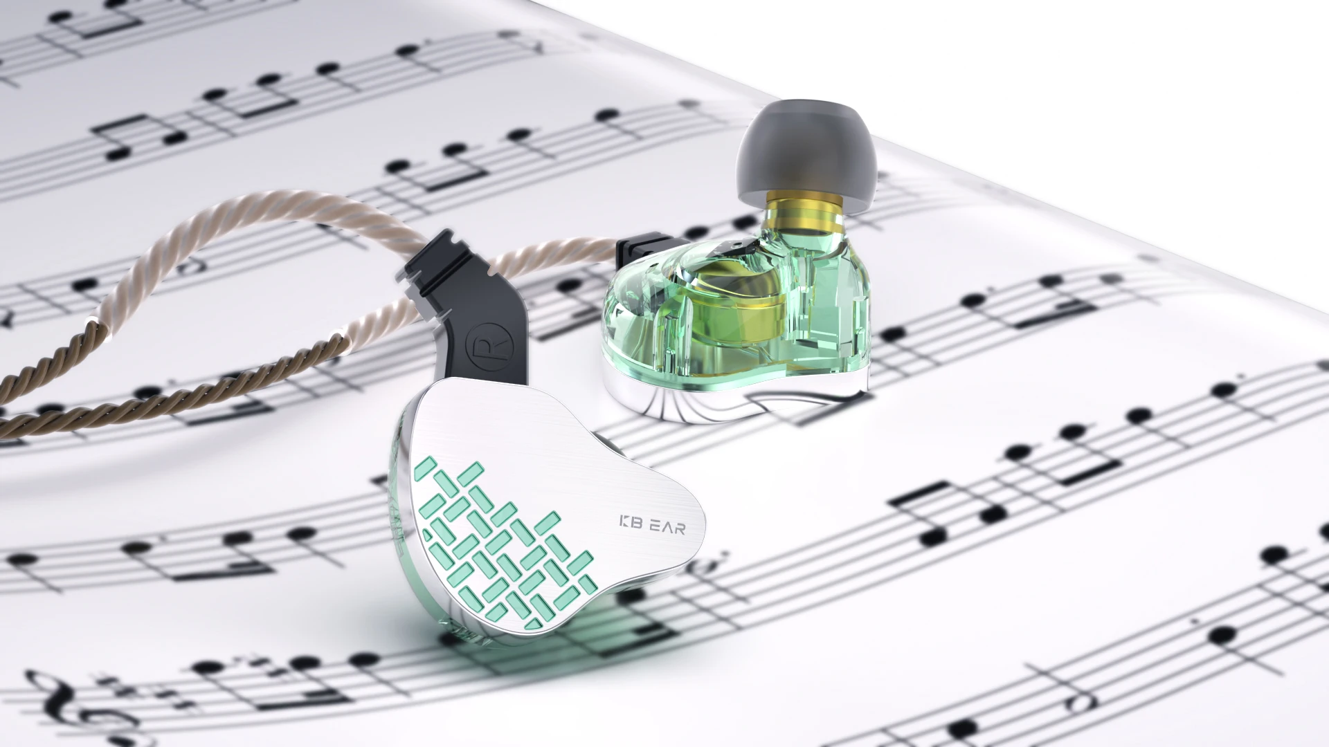 KBEAR Rosefinch HiFi In-ear Headphone OFC Detachable Audio Cable Wired Earphone Monitor Dynamic Music Headset Lark Earbuds IEMs