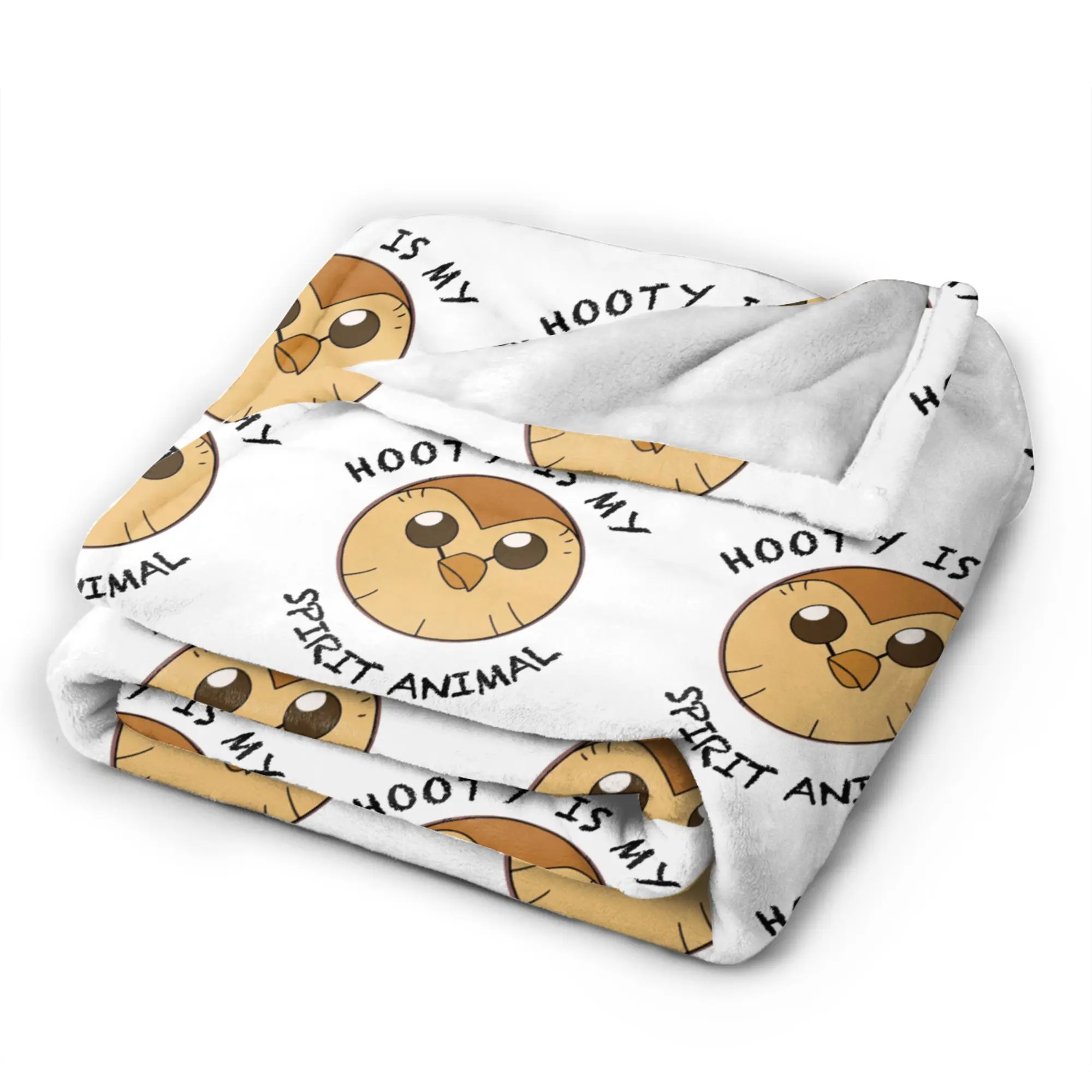 البومة البيت هوتي هو روحي الحيوان غامض البطانيات أنيمي مخصص رمي البطانيات ل أريكة الفراش صالة 150*125 سنتيمتر المفارش