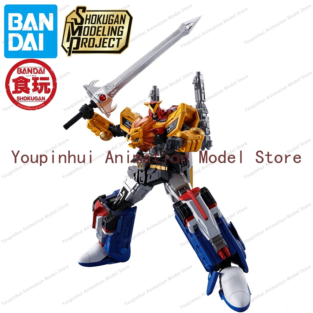 Stocked Original Bandai Smp Choujuu Sentai Liveman Live Robo Action Figures Animal Robot Collectible Model Toys Gift for Fans