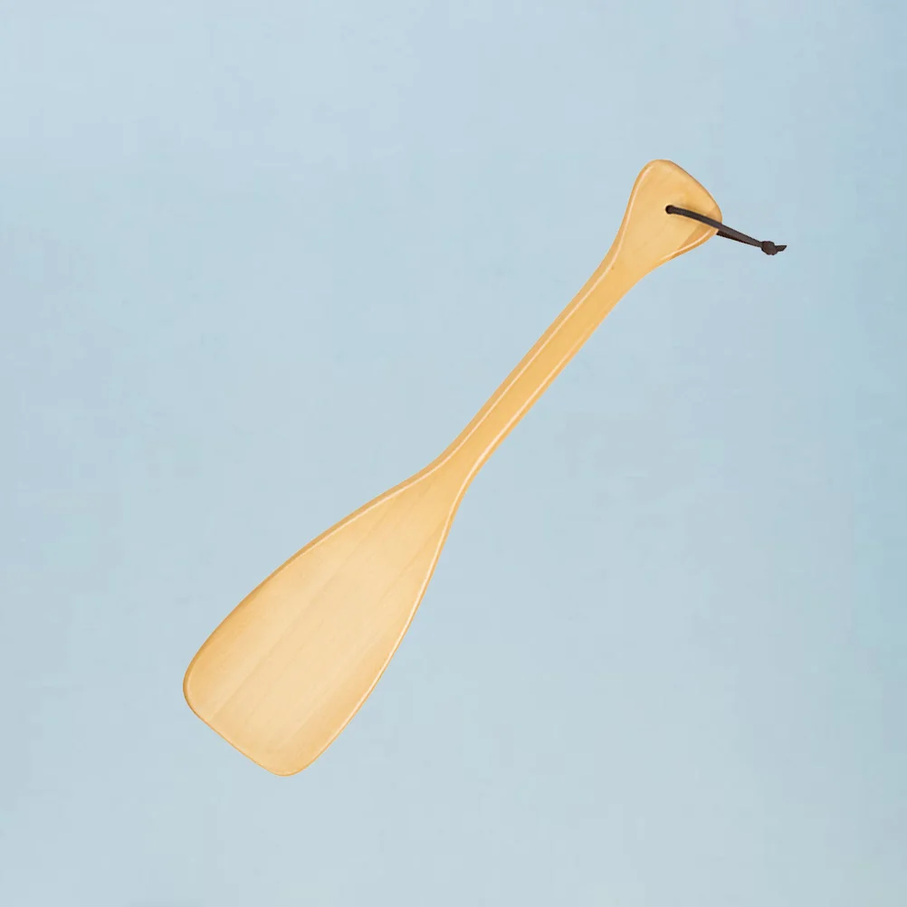 

Wooden Paddle Home Craft 45cm Environmental Friendly Miniature Garden Ornament Kids Room Office Dragon Boat Paddle