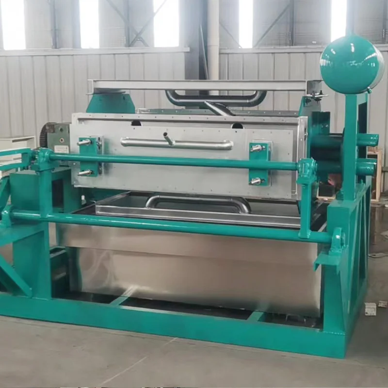 Egg Tray Making Machine 2500pcs/h Fully Automatic Paper Pulp Molding Plant For Making Egg Carton Case Waste Paper Recycling