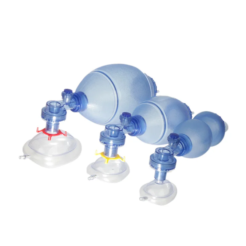 Artificial Resuscitator Emergency Ambu Bag Manual Resuscitator for First Aid Training Veterinary Device