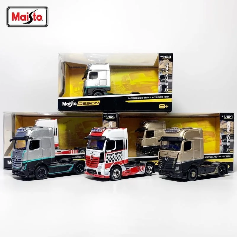 

Maisto 1/64 Scale Alloy Mack International Lone Star Tractor Trailer Toy Model Exquisite Car Decoration for Boys