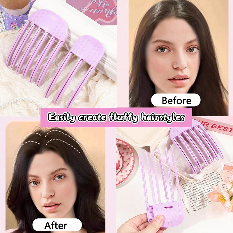 Hair Root Fluffy Clip Heatless Hair Care Roots Natural Fluffy Hairpin No Heat Hair Curler Styling DIY Styling Tools