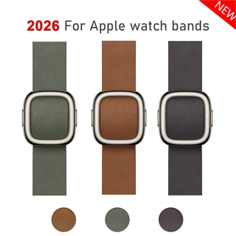 Magnetisches Armband für Apple Watch Bänder 44mm 45mm 46mm 42mm 40mm 41 49mm Offizieller moderner Stil Correa IWatch Serie 11 SE3 10 9 8 7