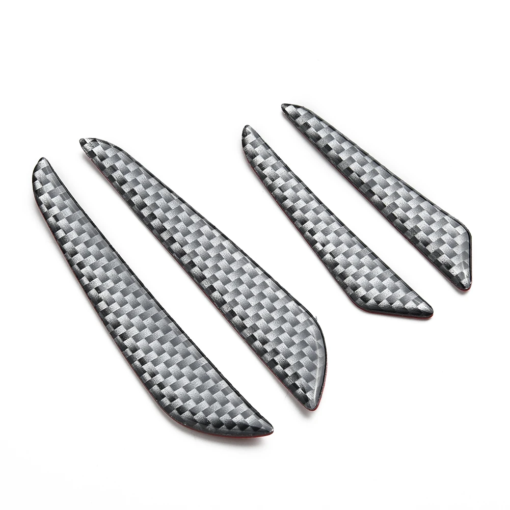 Side Anti-collision Strips for edge Guard Protection Car Trim Sticker Exterior Cover Carbon Fiber Useful Side Anti-collision