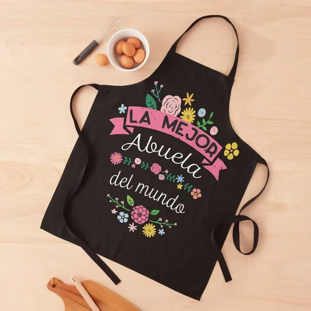 

Фартук Regalo De Cumpleaos Para Abuela, кухонные вещи и для дома, детская униформа шеф-повара, кухонные принадлежности, идея, фартук для товаров