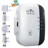 300Mbps Wireless WiFi Repeater Range Expander Wifi Extender Router Wi-Fi Amplifier 802.11N Signal Antennas Booster Repetidor