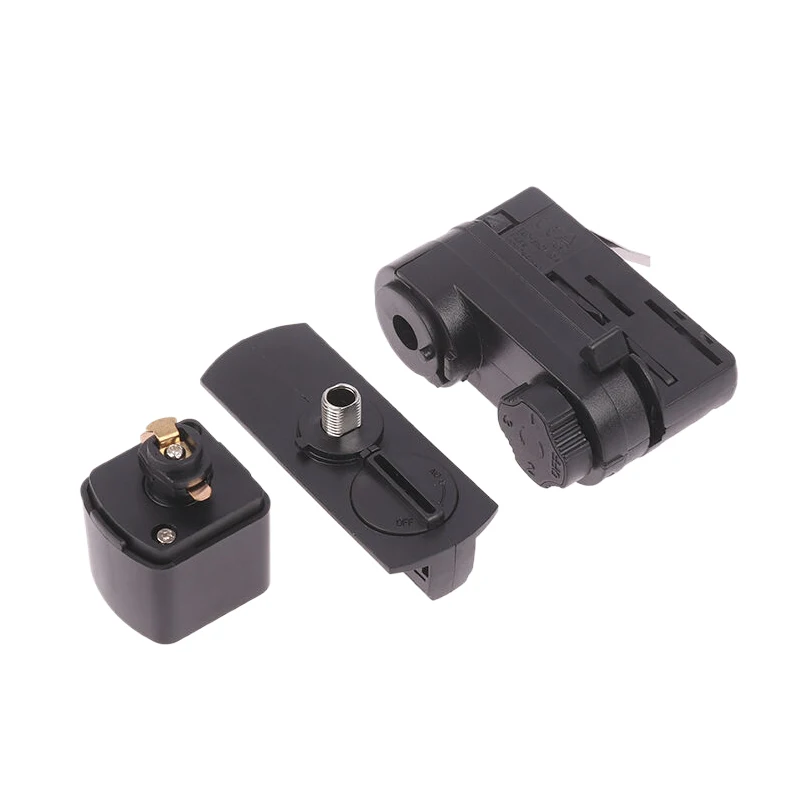 

EU/US Three/four Wire Led Track Lamps Head Track Rail Light Connector Track Head Adapter Hanger Converter