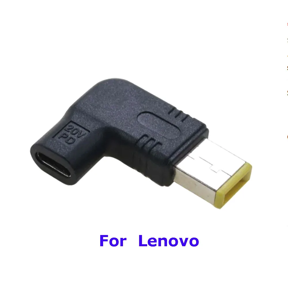 PD 20V USB3.1 Type-C femmina a DC 2.5*0.7 4.0*1.35 male 100W laptop multifunctional PD power adapter