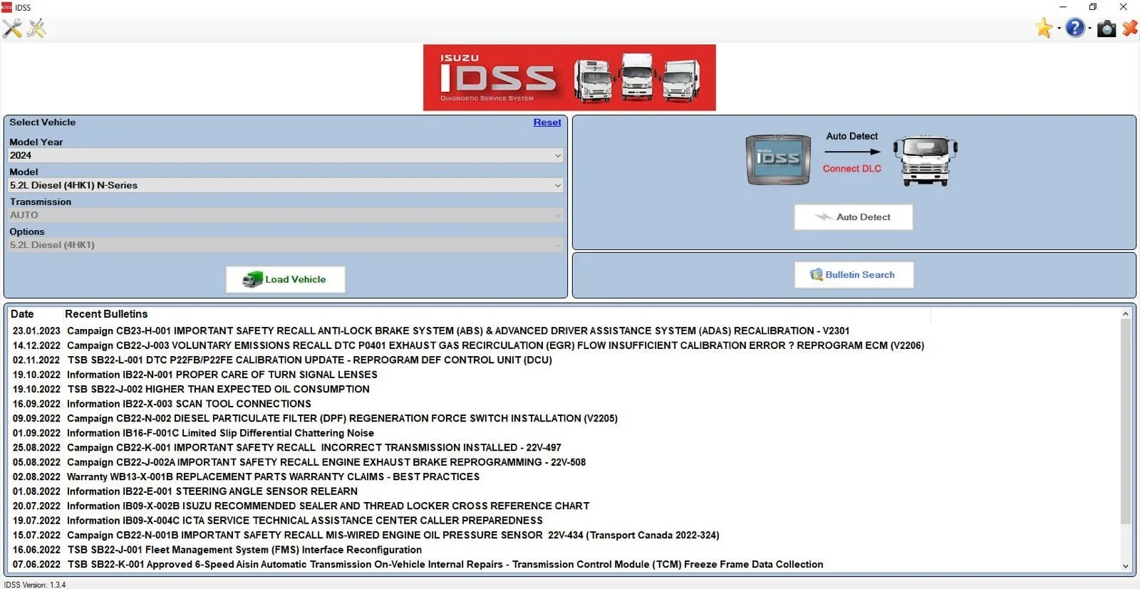 For Isuzu Diagnostic Service System (New US IDSS ) [2024]+Keygen