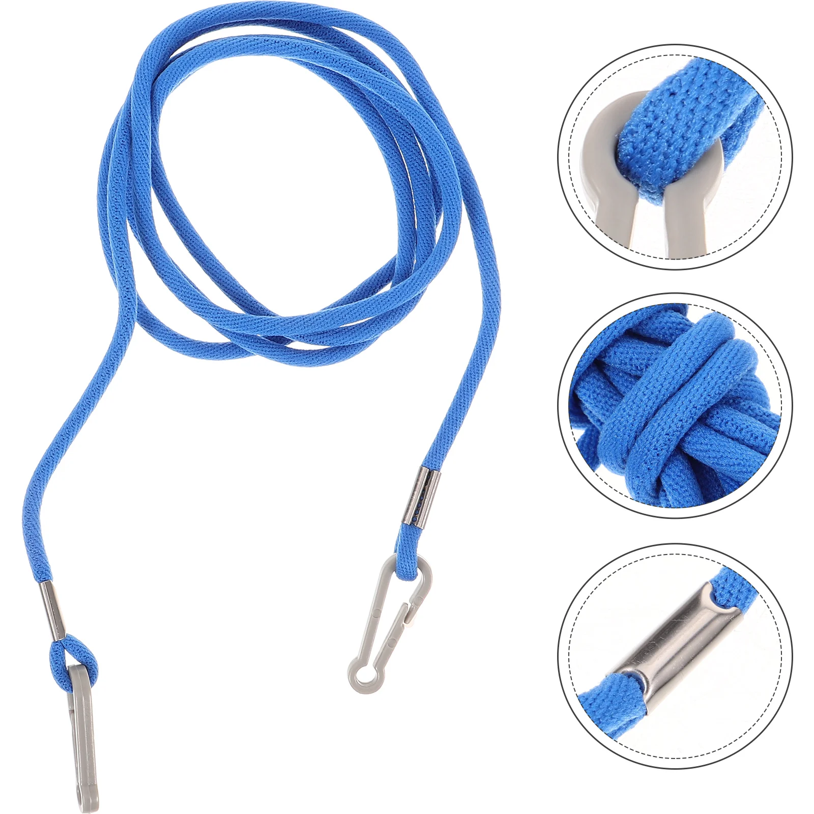 Anti-lost Glove Strap Ski Lanyard Key Holder Kids Sweater Mittens Blue Nylon Nonslip Rope Men's