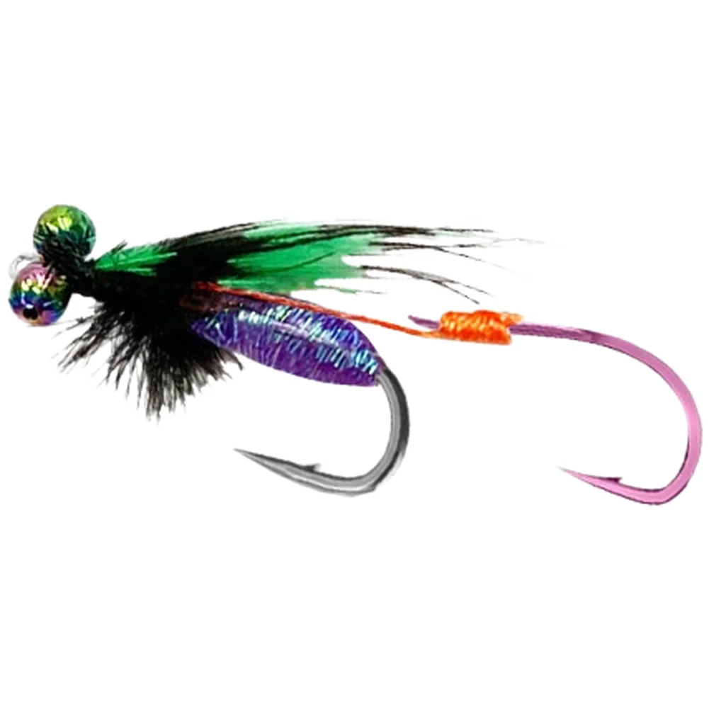 for critter Lure for Trout for bass Crappie Featuring Dual Hooks Realistic Design Glossy Drip Glue and Flat for forged Hook