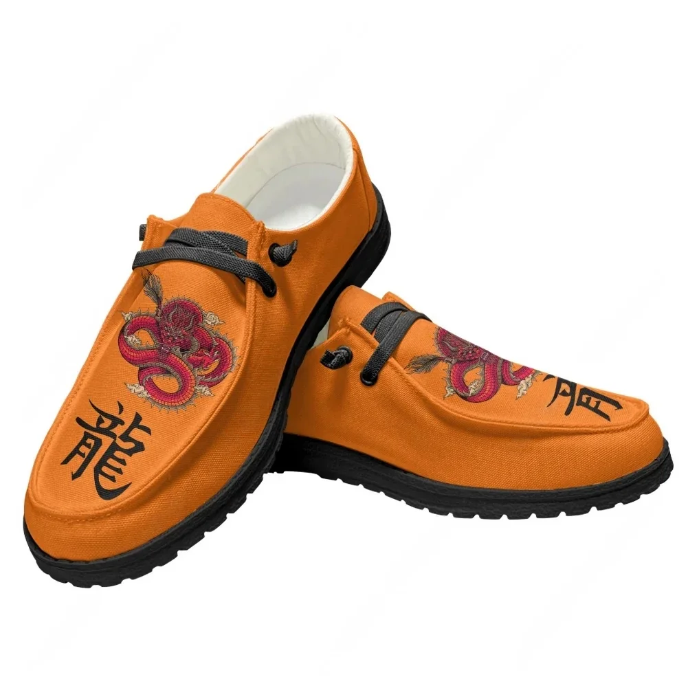 

Chinese Dragon Casual Shoes Flat Shoe Men Woman Breathable Casual Indoor Outdoor Lightweight Footwear Couple Custom Made Shoe