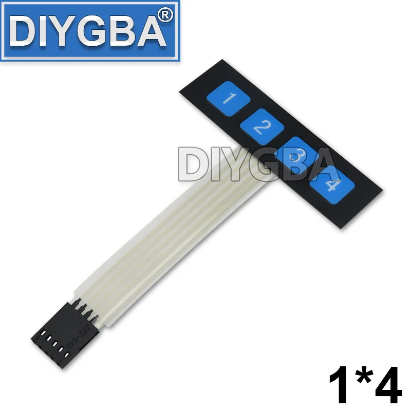 Membrane Switch Keypad 1*4 4*3 4*4 4*5 Matrix Array Matrix Keyboard For Arduino Smart Car 4 12 16 20 Key 1x4 3x4 4x4 4x5 DIYGBA
