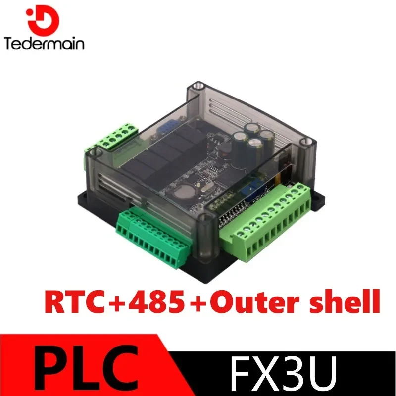 

PLC FX3U-14MR FX3U-14MT FX3U-24MR FX3U-24MT FX3U-48MR FX3U-48MT FX3U-30MR FX3U-32MT FX3U-56MR FX3U-56MT Built-in 6AD2DA RS485RTC