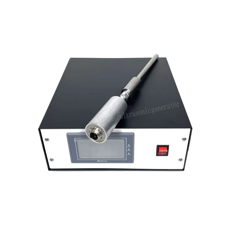 Diameter 15mm Ultrasonic Vibrating Rod Liquid Homogenization Machine Immersible Transducer Probe