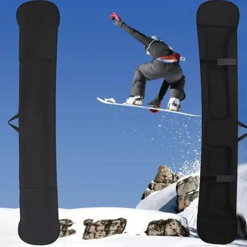 

652F Ski Board Sleeve 4 Size Handheld or Padded Shoulder Strap Designed For Easy Transport Ski Board Snowboard, Protective