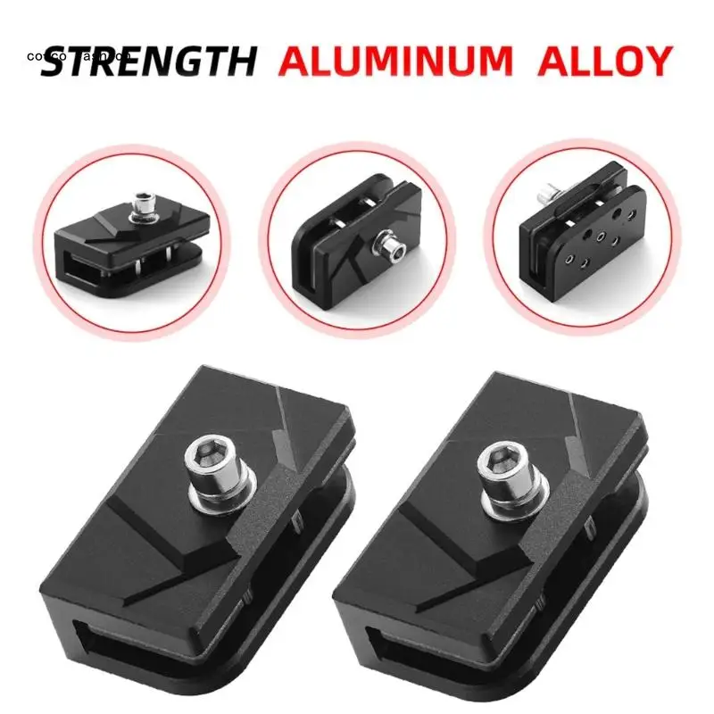 Not Drill Metal Hood Work Light Brackets Adjustable Mounting set Car Hood LED Work Light Mount Brackets for Car 517B