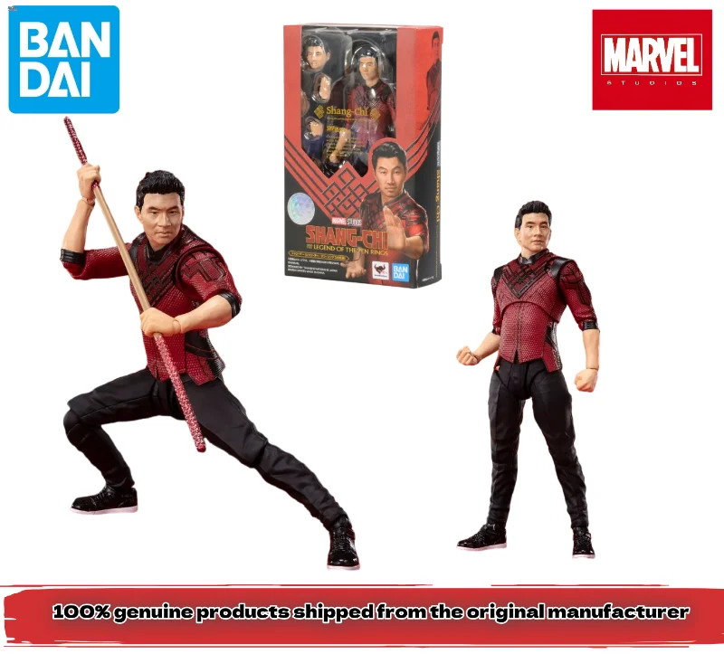 

100% genuine Bandai SHF Marvel, Shangqi and Ten Rings Legend, Shangqi, Shangqi, Kung Fu Master, spot