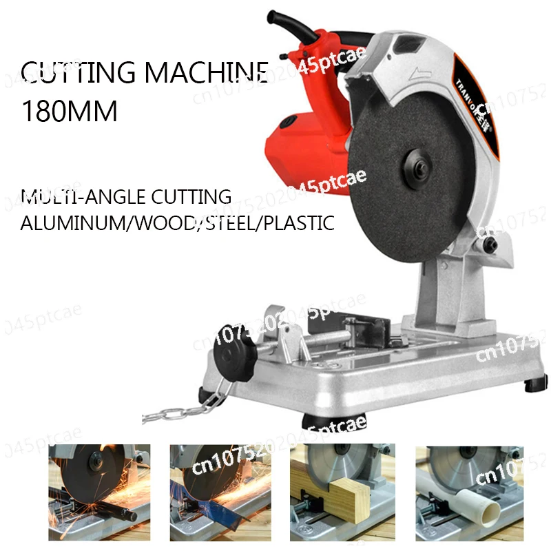 

Multi-Function Profile Cutting Machine Large Power 2200W 220V Section Bar Cutting-Off Grinder Metal Steel Saw