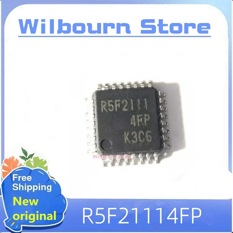 free shipping  1PCS~10PCS/LOT R5F21114FP R5F2111 QFP32