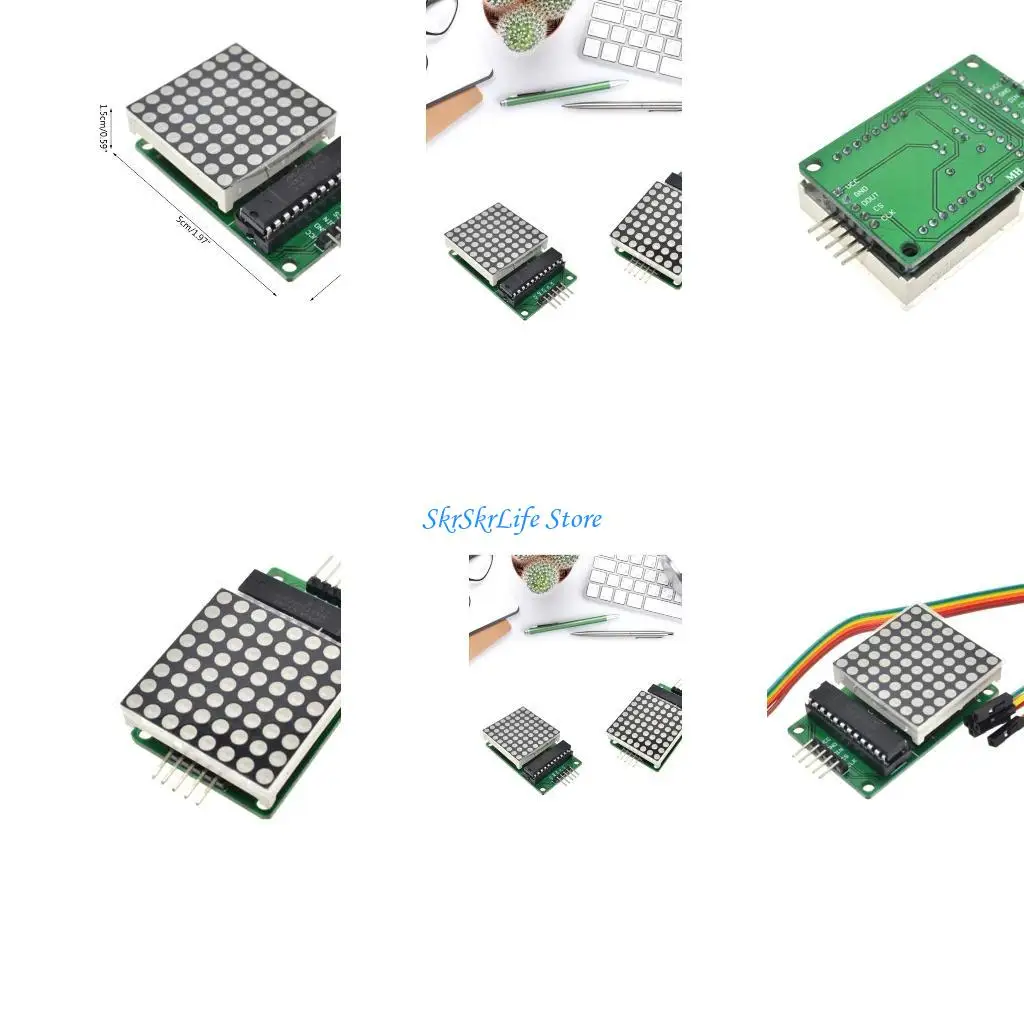 

E65E Dot Board LED Display for Microcontroller with Cable