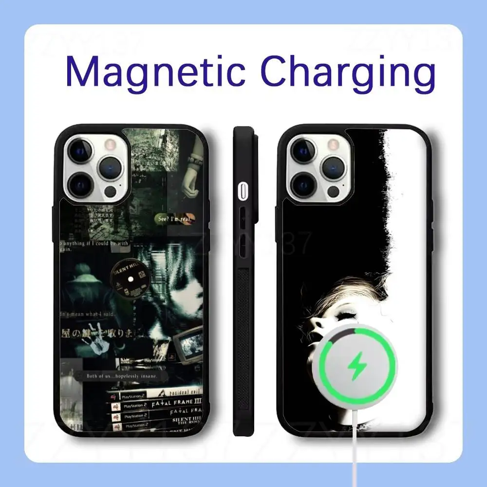 

S-Silent Hill 3 Heather Mason Phone Case For iPhone 17,16,15,14,13,12,11,Pro,Max,Plus,Air,Mini,SE Magsafe Wireless Charging