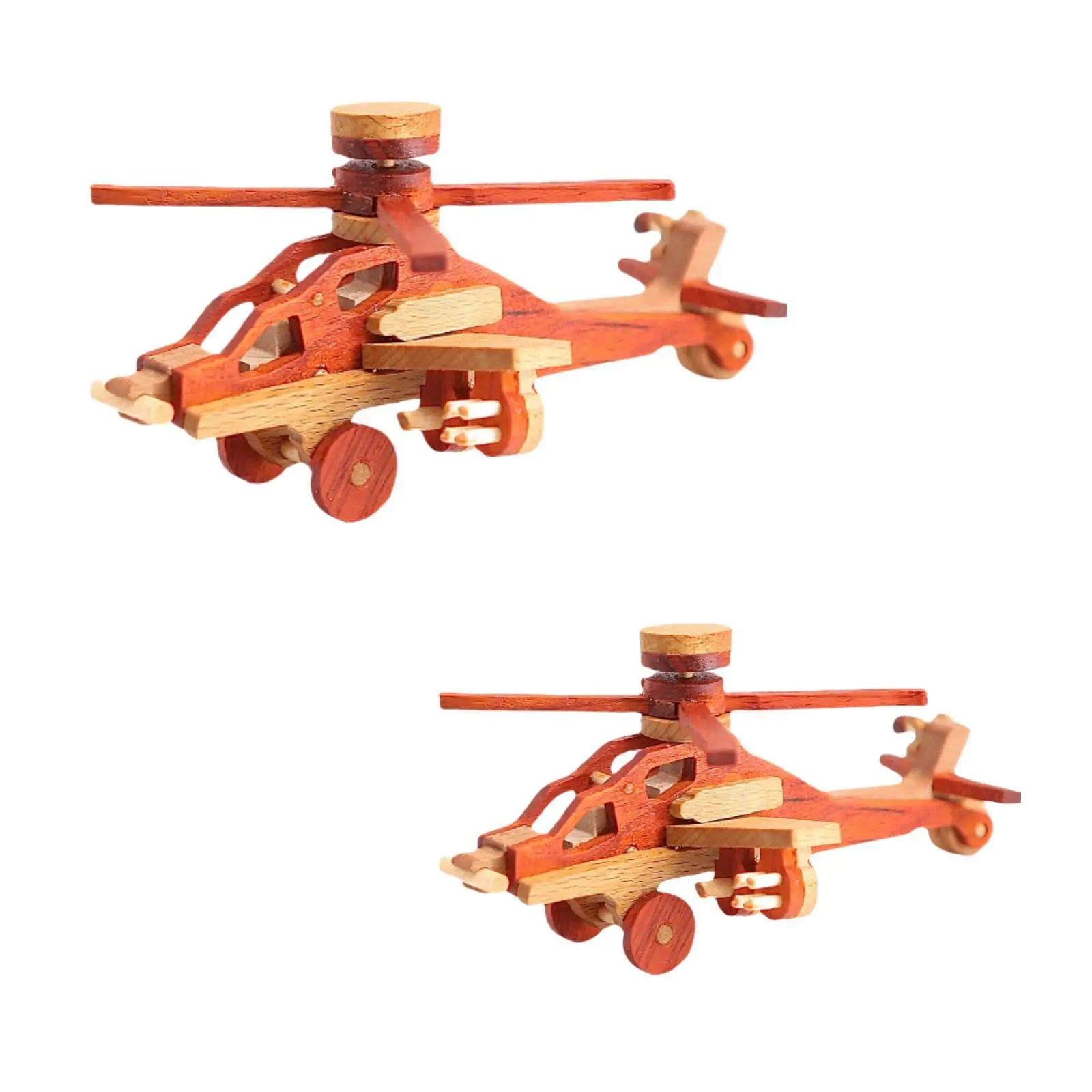 DIY Wooden Airplane Toys Realistic Art Crafts Hand Eye Coordination 3D Flying Toy for Home Decor Holidays Kids Children Toddlers