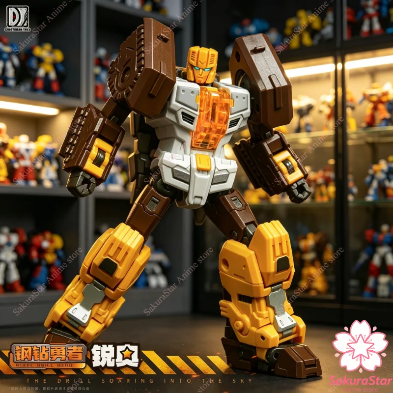 

【In Stock】Craftsman Toys DSJ-02 Computron 5 In 1 Combination Transformation Robot Collectible Action Figure Model Gift Toy
