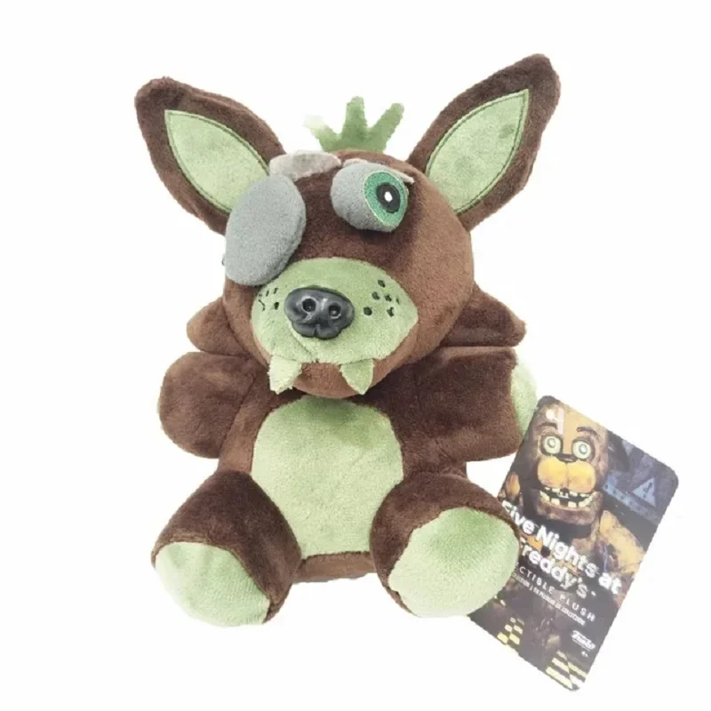 Jouets en peluche Five Night At Freddy FnPG, jeu de beurre, poupées en peluche de dessin animé Bonnie Bear Fcedar, cadeaux mignons pour enfants, 18 cm