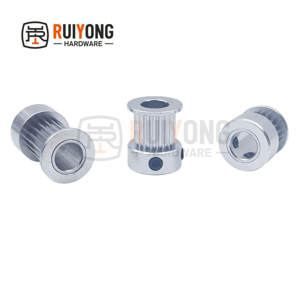 20 dientes tipo K GT2 polea de distribución diámetro 3/3,17/4/5/6/6,35/8mm ancho de correa 610/15mm 2GT piezas impresas en 3D