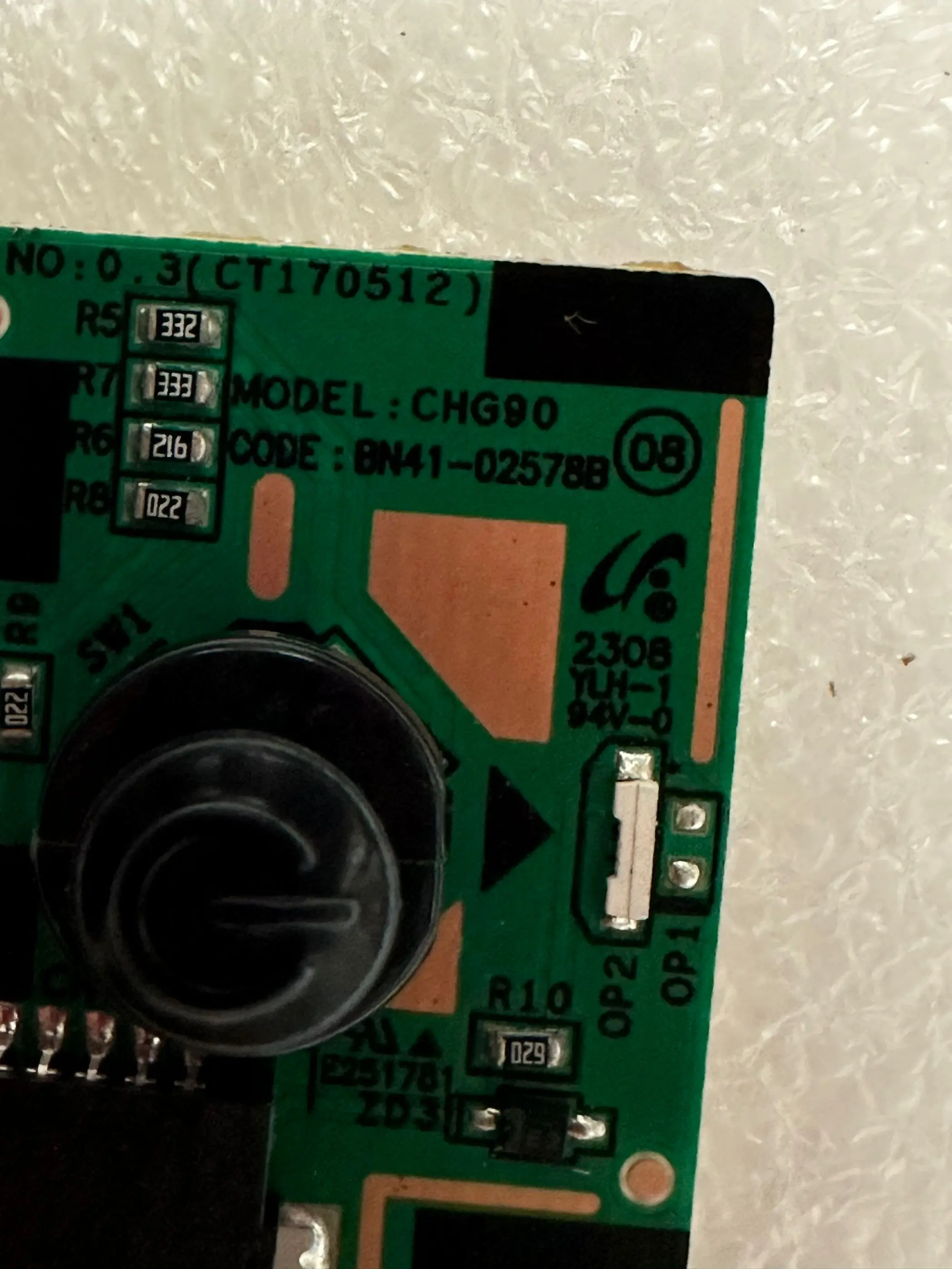 CHG90 BN41-02578B ดั้งเดิม Rev NO:0.3(CT170512) BN96-42664B