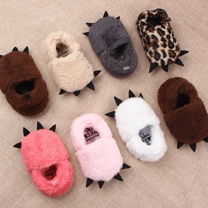 Super Keep Warm Slippers For Newborn MUPLY Winter Baby Boys Girls Crib Shoes First Walkers Baby Clothing For 0-18M