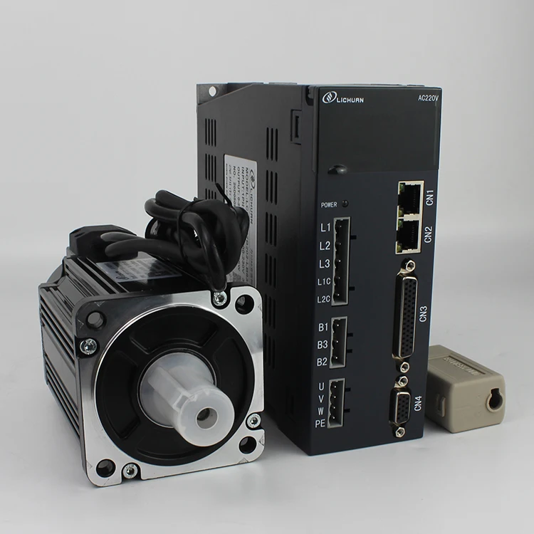 2.6KW AC Servos motor 2.6KW 2500RPM 10N.M. Single-Phase cnc servos drive and servo motor for industrial sewing machine