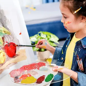 Clear Acrylic Paint Palette 6