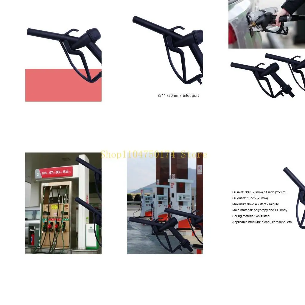 37cm Fueling Nozzle for Diesel Petrol Nozzle Rate 45L/Min for Stat Top Sale