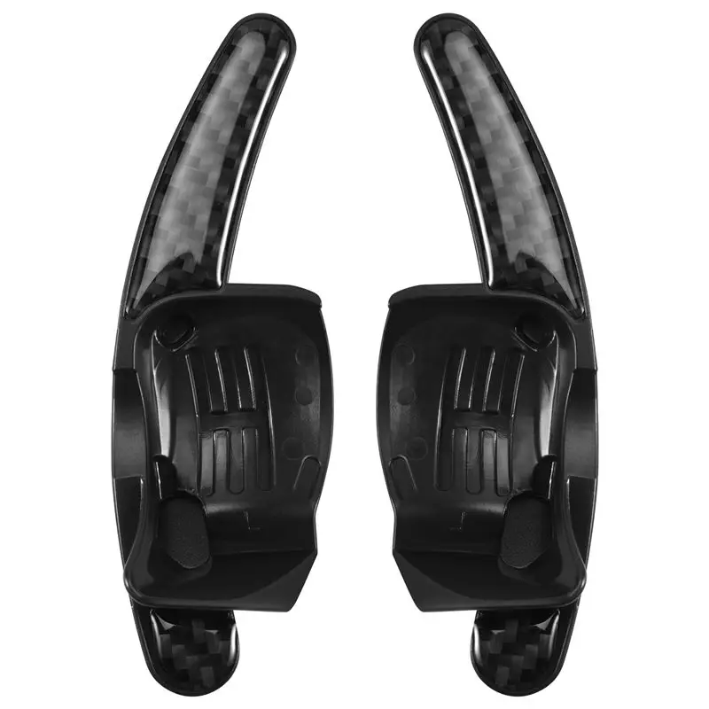 

ABHY-2Pcs Car Steering Wheel Shift Paddle Blade Shiftersteering Wheel Shifter Car Styling Suitable For Golf 5/Polo/Jedda/ Passat