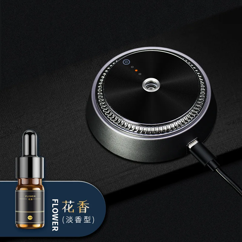 Elektrische Auto Air Diffuser Aroma Auto Luchtverfrisser Auto Air Vent Luchtbevochtiger Mist Houtnerf Olie Aromatherapie Parfum Geur