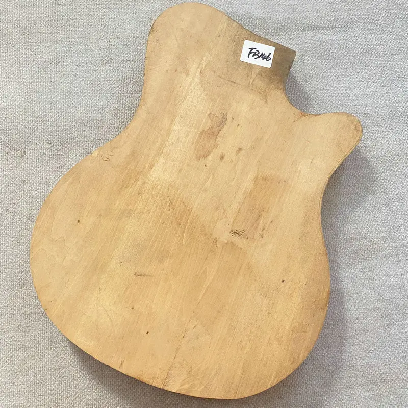 FB146 Raw Materials of Solid Wood  Electric Guitar Body DIY Unfinished  Right Or Left Hand  Uncut with surface Dirty No Paints