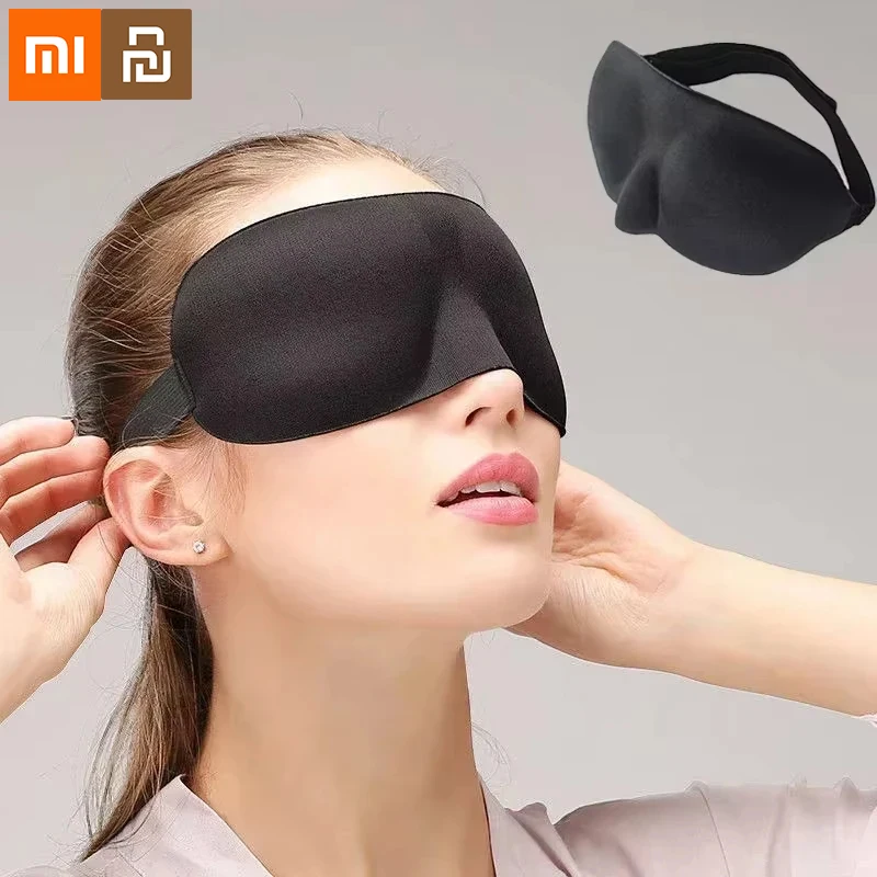 Xiaomi 3D Sleeping Mask Eyepatch Block Out Light Soft Paded Sleep Rest Relax Aid Cover Patch Blind Fold Face Shade Eyeshade
