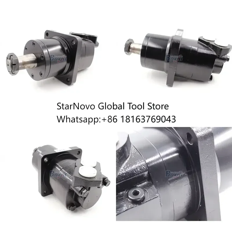 2026 Hot！ Industrial BM6W Cycloid Motor (310cc/r, 775Nm) - Factory Direct Hydraulic Motors, Seeking Agents & Traders