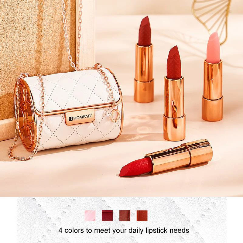 

Matte Lipstick Makeup Set Waterproof Long Lasting Velvet Moisturizing Lipstick Lip Gloss Non Sticky Cup Girl Lip Makeup Gift Set