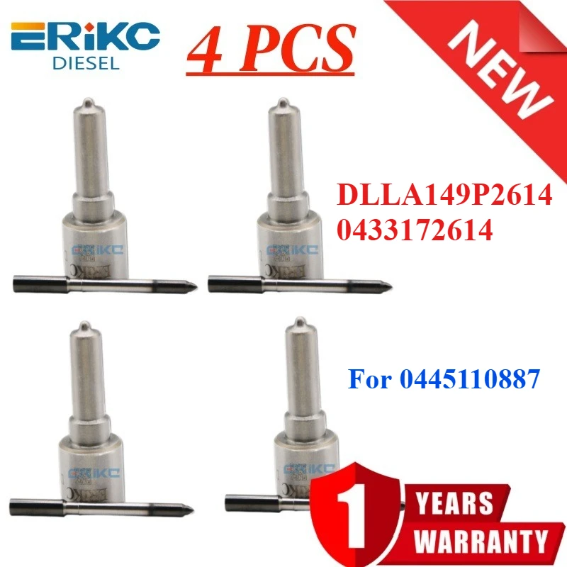 

Форсунка дизельная ERIKC 0433172614 DLLA 149 P2614, форсунка Common Rail DLLA 149 P 2614 для 0 445 110 887