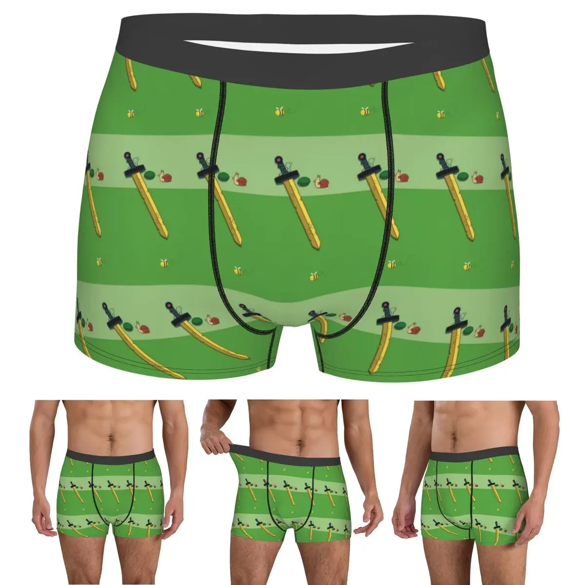 Boxer Underpants Shorts Finn The Human Adventurer Backpack Panties Male Ventilate Underwear for Homme Man Boyfriend Gifts