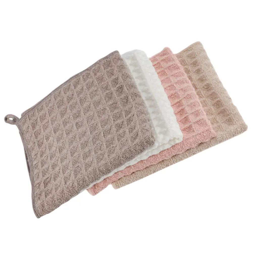 

4 Pcs Cleaning Rag Dish Towels for Kitchen Cloth Countertop Duster Cloths Polyester Washing Clothes Coffee Machine