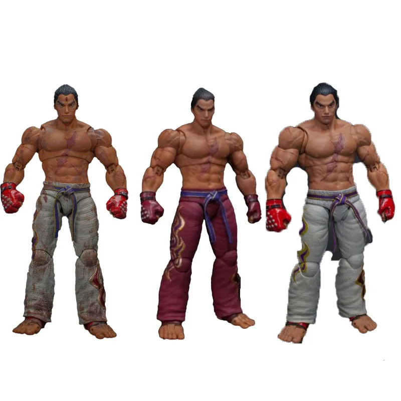 In Stock Original Storm Toys KAZUYA MISHIMA Tekken7 1/12 Soldier Warrior Character Action Model Art Collection Toy Gift